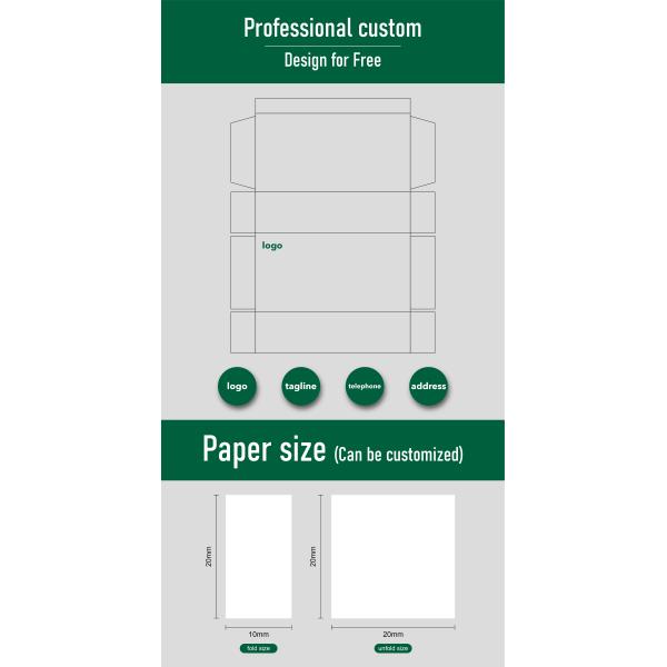 Custom Logo 3ply Disposable Facial Tissue Paper with Soft Texture and High Absorbency