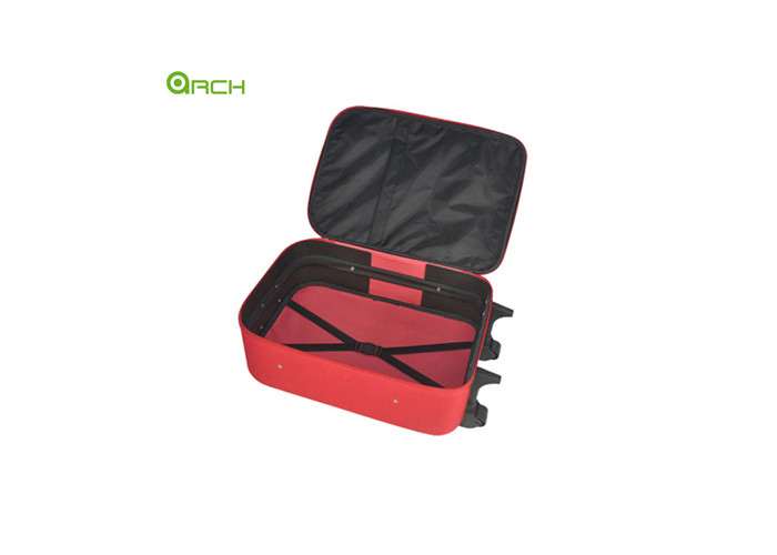 600D Polyester Luggage Bag Sets with External Trolley System and Wheels