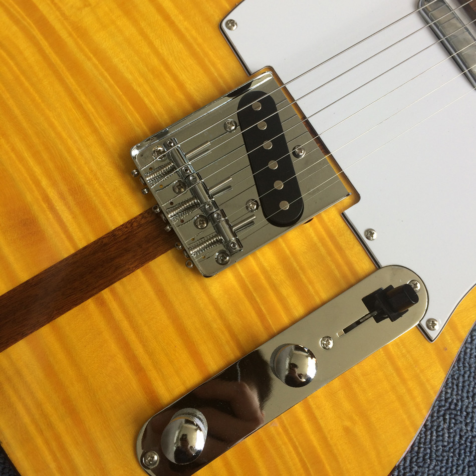 High quality custom TL electric guitar rosewood fingerboard free shipping cost