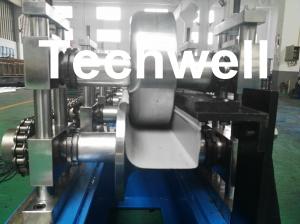 China U Shaped Seamless Gutter Machine , Gutter Roll Forming Machine For Making Steel Rainwater Gutter on sale