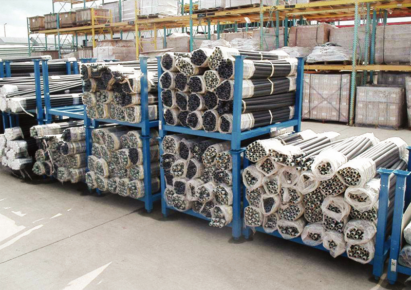 Square Tube Pallet Stacking Rack