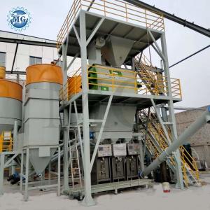 Quality Wall Putty Tile Glue Adhesive Making Machine Sand Cement Mixer 100KW 12m for sale