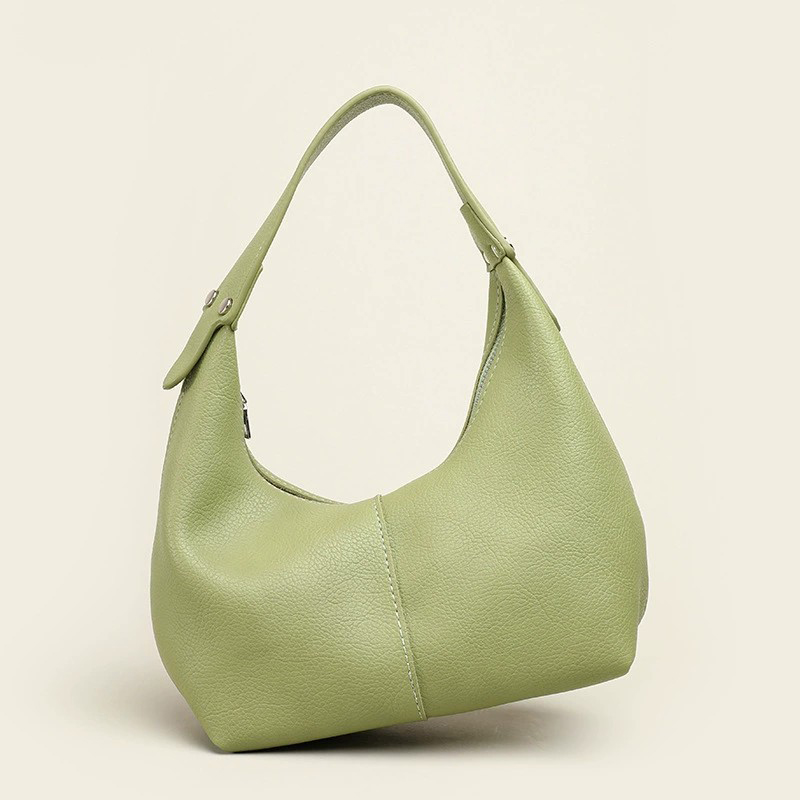Custom Logo Handbags for Women Retro Vegan Leather Clutch Purse Tote Shoulder Bag