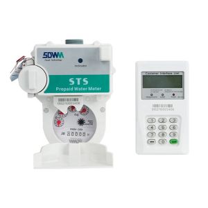 Rechargeable Water Meter Split Prepaid Token Water Meters with Software