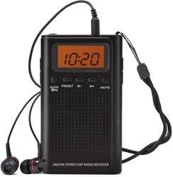 Quality Outdoor Digital AM FM Pocket Radio Portable With Rechargeable Battery for sale