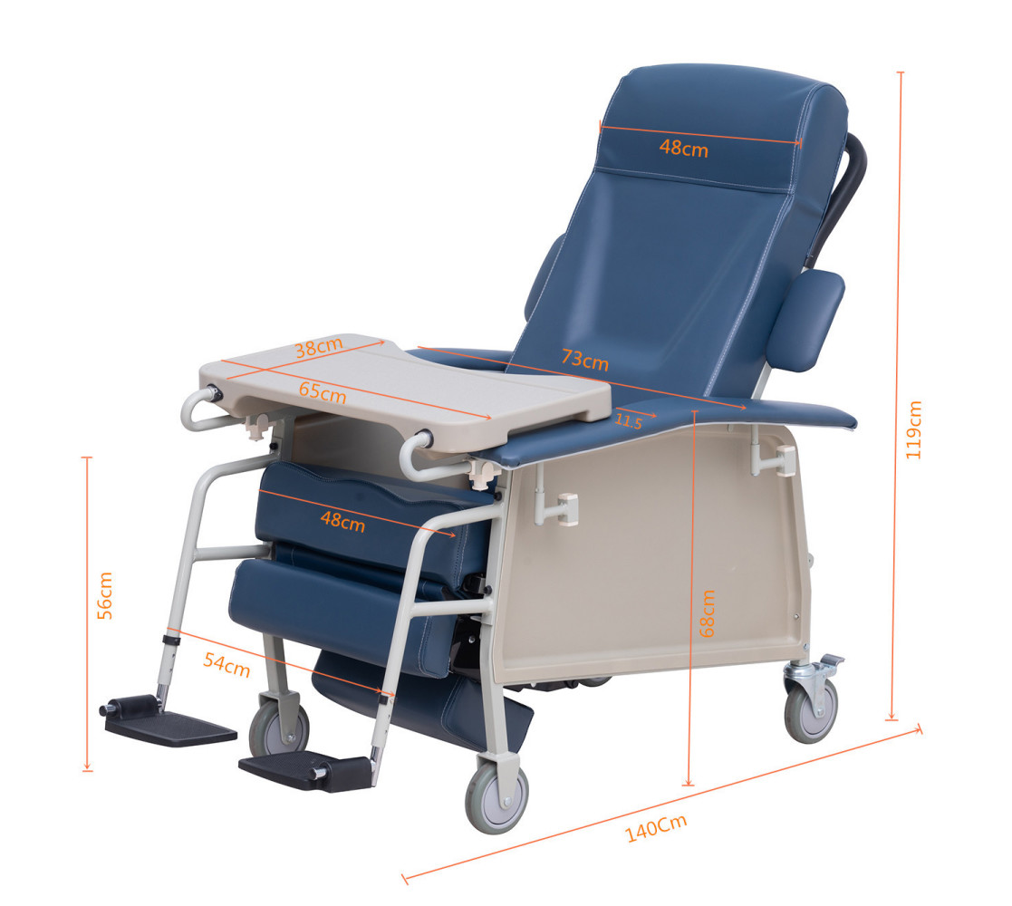 Adjustable Medical Recliner Chair Lift Recliner For Patients And Elderly With Lumbar Support