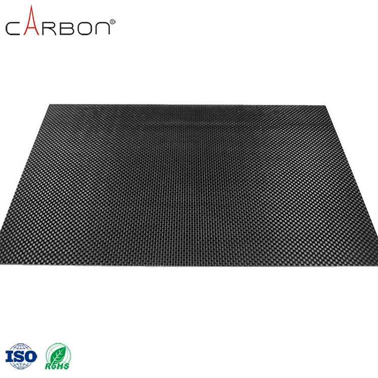 Sport Products CNC Cutting Low Density Carbon Fiber Sheet with Ash Content of 0.25