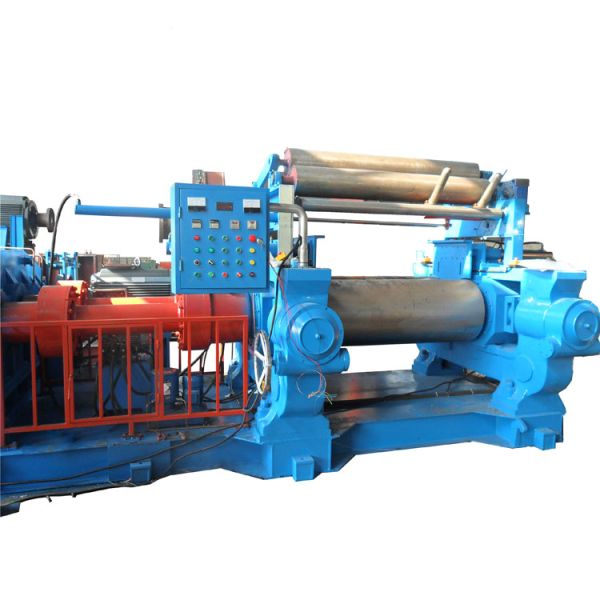Factory Direct Rubber Open Mixing Mill with Automatic Thin Oil Lubrication, Integrated Base Design, and Chilled Alloy Cast Iron Roll