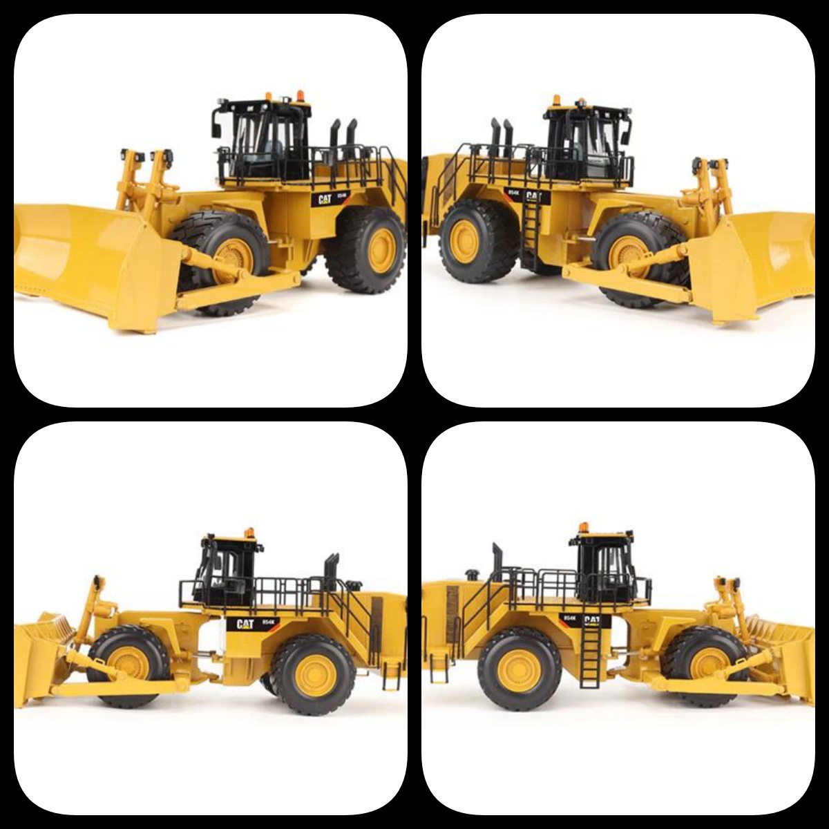 DM85231C 1:50 Caterpillar 854K Wheel Loader Diecast Model Construction Vehicle Shovel
