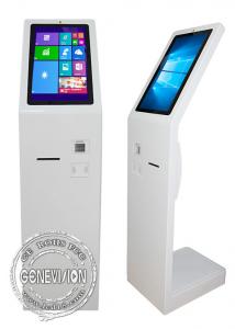 Quality QR Code Scanner Ticketing PCAP Touch Screen Kiosk For Bus Station for sale