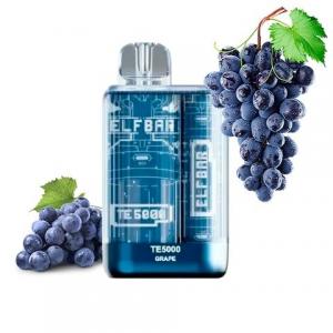 Quality Te5000 OEM Vape 13.5ml Grape Ice Disposable Vape 5000 Puffs 950mah for sale