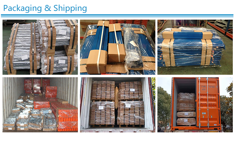 Warehouse Weld Wire Mesh Storage Rack , Heavy Duty Wire Container Pallet Racking