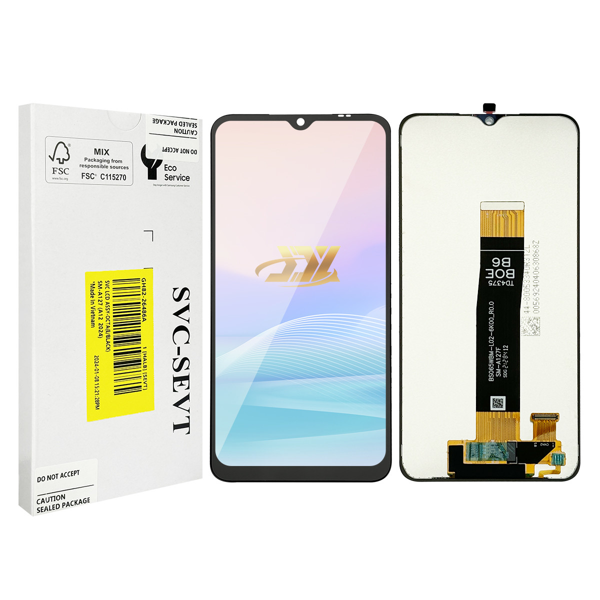 High Quality Brand New China LCD For A12 Nacho 100% Original Service Pack LCDS A127 Mobile Phone Screen Display