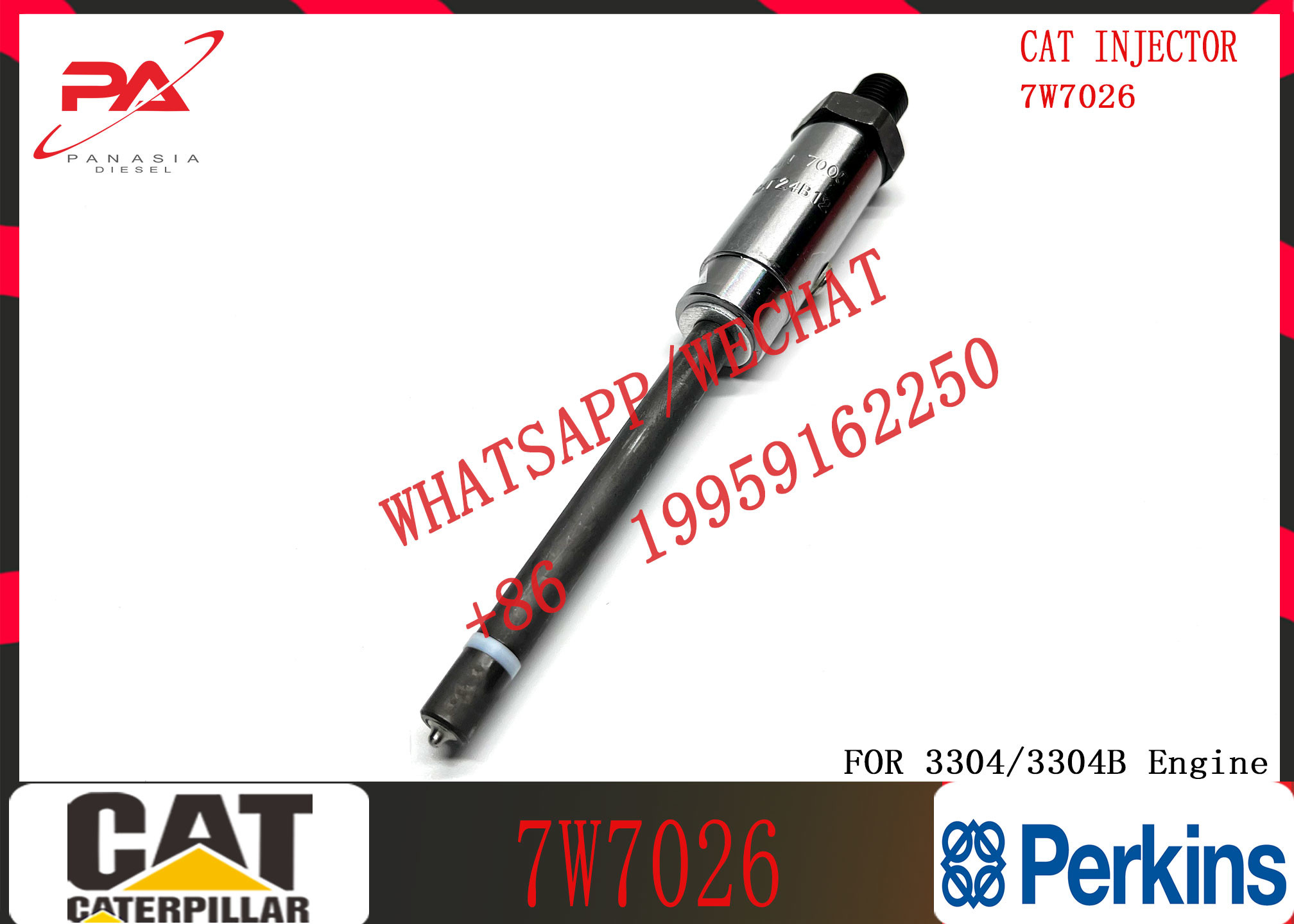 Diesel engine fuel injector 8N7005 4W7015 4W7016 4W7017 4W7019 7W7032 7W7026 0R-1746 0R-3418 0R-3419 0R-3420