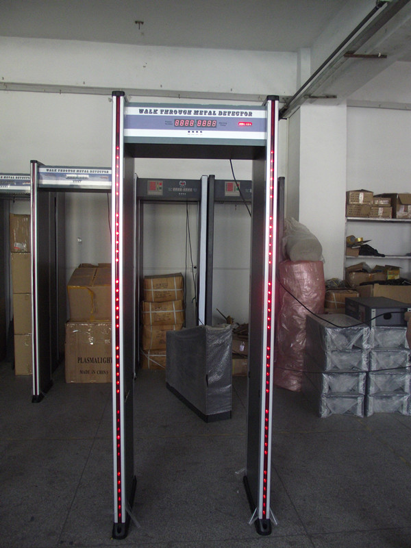 Walk-through Metal Detector，Door frame metal detector, JLS-200(6 Zones&LED display)