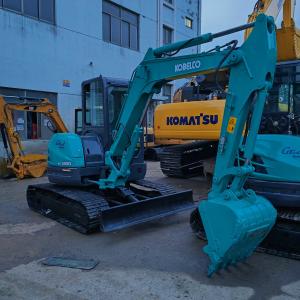 Quality Secondhand Mini Kobelco Excavator Crawler Kobelco Sk55sr Digger for sale