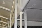 PVC Fabric Roof Outside Industrial Storage Tents Customized ISO CE Certification