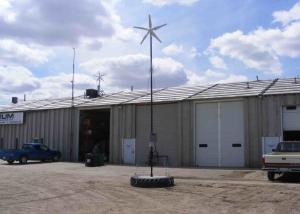 Quality White 24V 48V 600W Wind Turbine Electric Generator , Farm Windmills For Electricity for sale