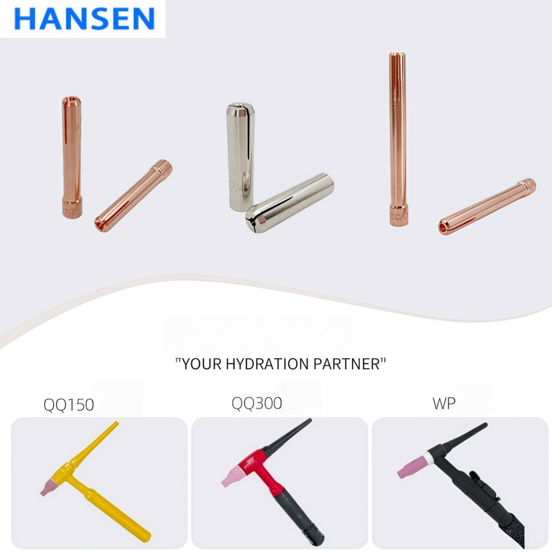 Tungsten Electrode Collet ,Argon Welding Torch Collet ,QQ150 QQ300 WP‑17 WP‑18 WP‑26 Torch Parts ,Copper TIG Collet,TIG Torch Consumables ,Tungsten
