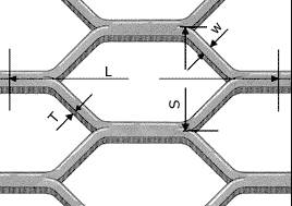 Hexagonal Pattern Expanded Metal Mesh for Industry and Construction