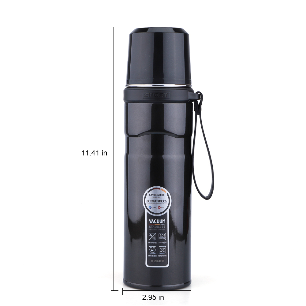 Bullet Shaped Vacuum Flask Thermos Bottle, Vacuum Cup Bullet Shaped Vacuum Stainless Steel Flask/Thermo