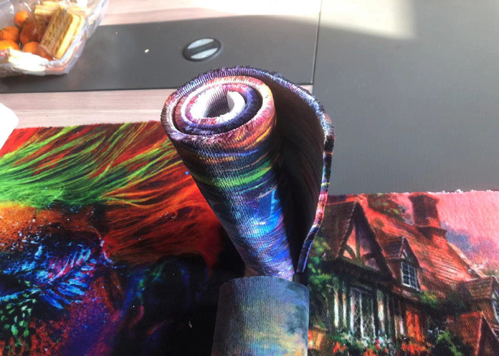 High Speed 4.2m Width Digital Printer For Different Thick Carpets