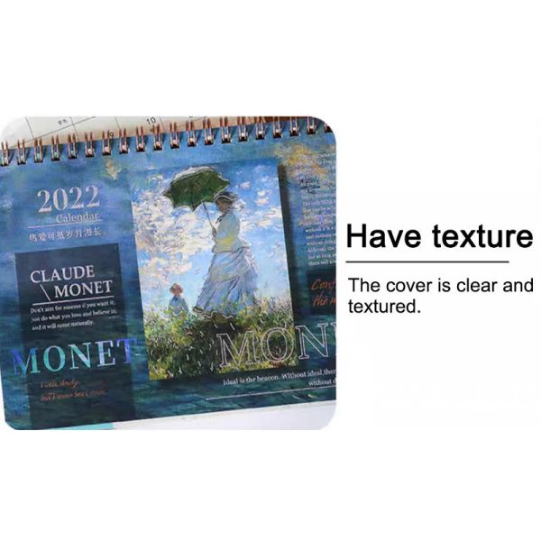 Personalised Stand Up Daily 2022 Desktop Calendar Planner Oem For Office Home