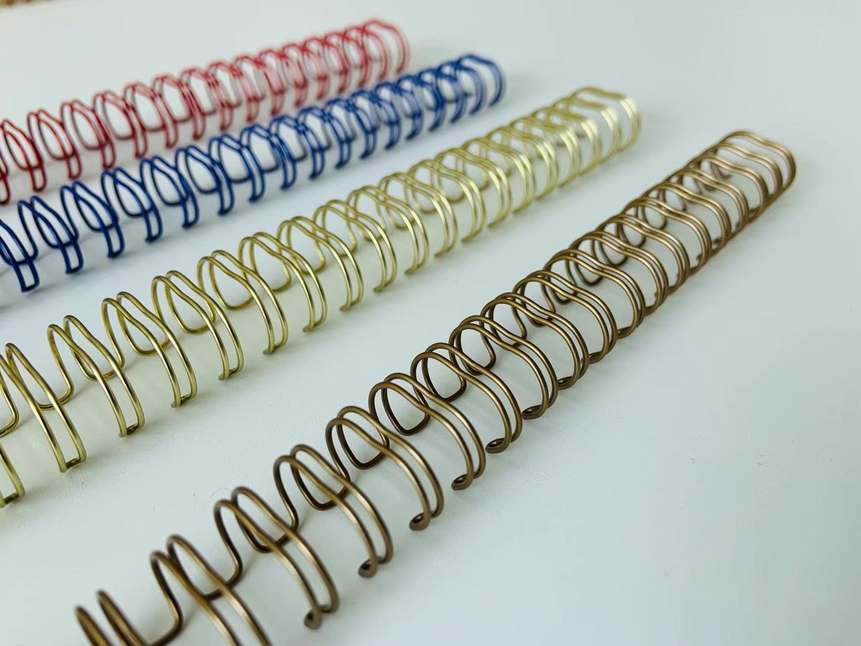 2:1 Pitch Double Loop Binding Ridge 1 Inch For Premium Notebooks
