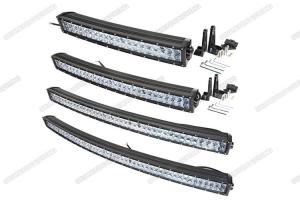 China 4D Optic Lens 300w Curved LED Light Bar 52 Inch Car Roof Light Bar For Automotive on sale