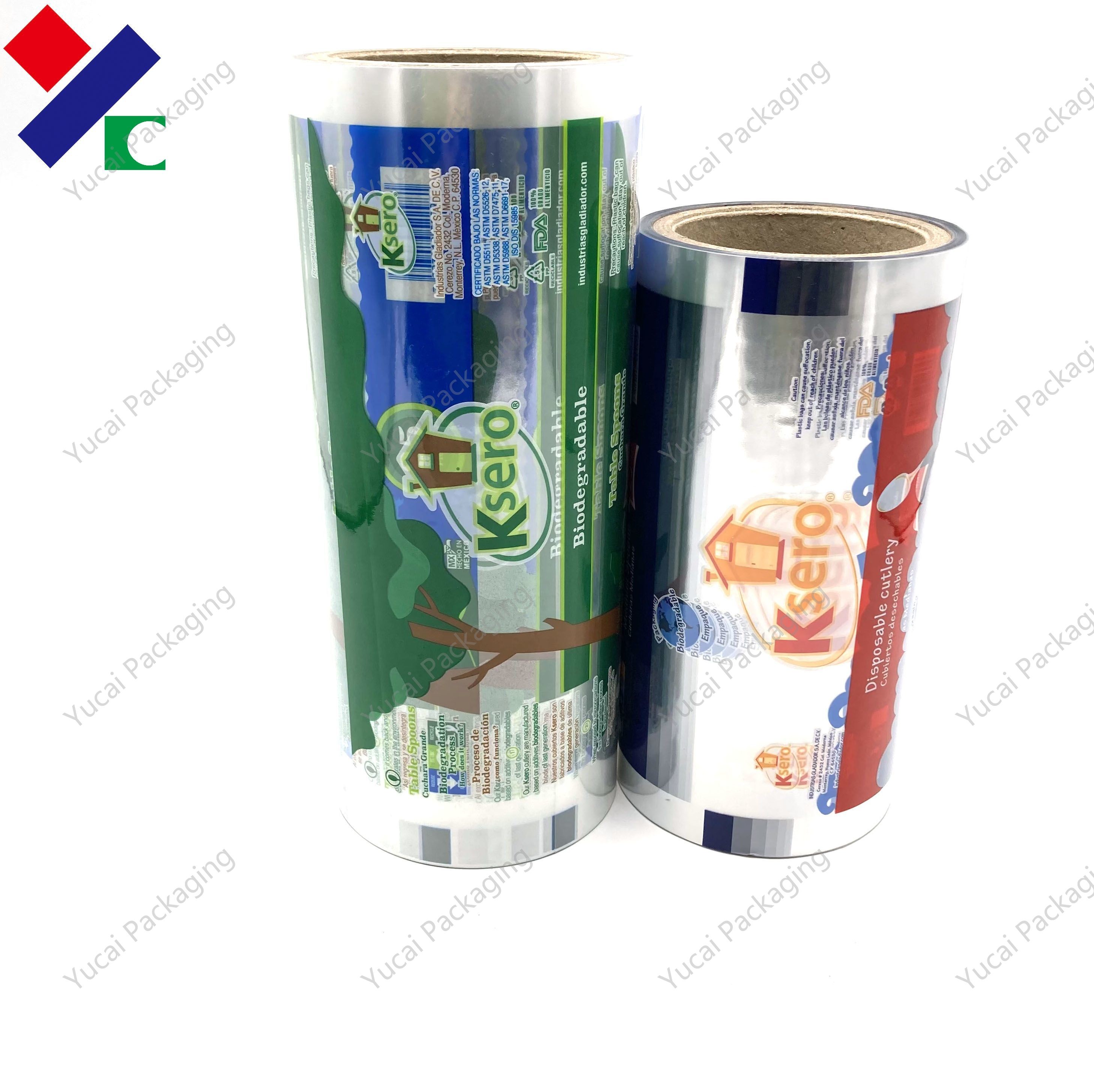 FDA Food Packaging Film Roll Bopp Cpp Transparent Lamination Plastic Roll