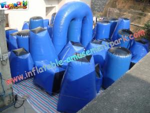 China Millenium Inflatable Paintball Bunkers With Ul Pump , Fixing Kit on sale