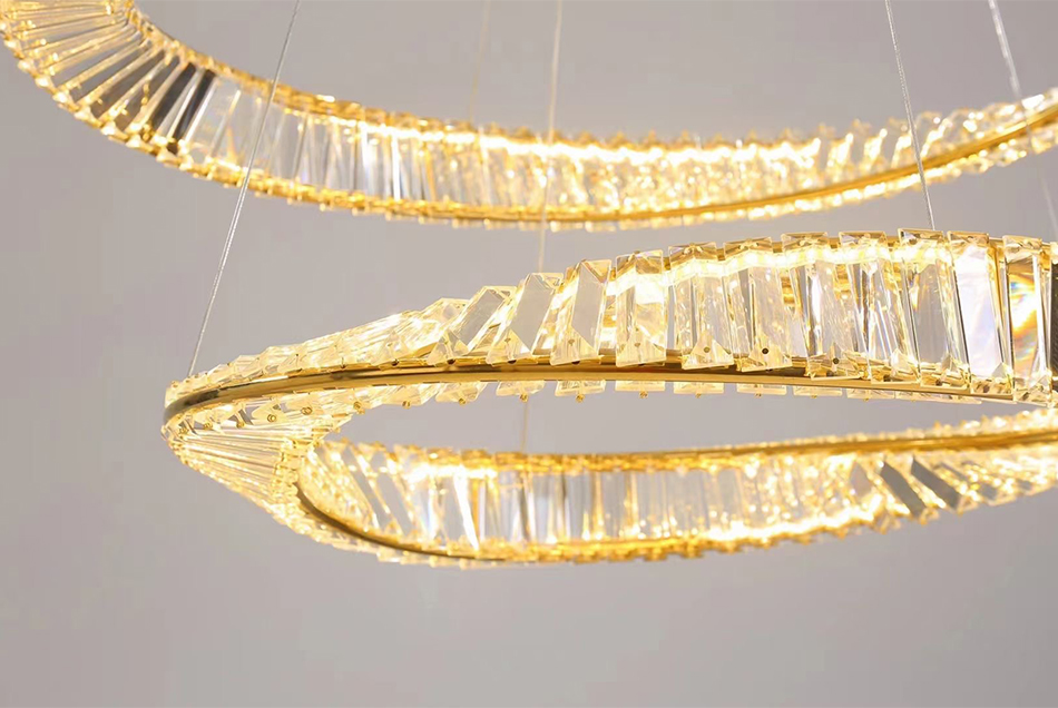 Modern Living Room Chandeliers Circle Round kitchen pendant lighting(WH-CY-203)