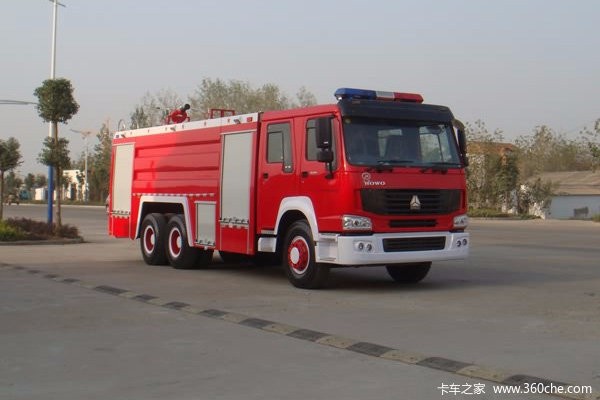 SINOTRUK HOWO 6x4 12,000 Liters Fire Fighting Truck for Sale