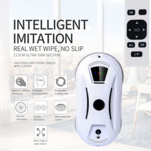 80W Smart Window Cleaner Robot with App Control 110-240V