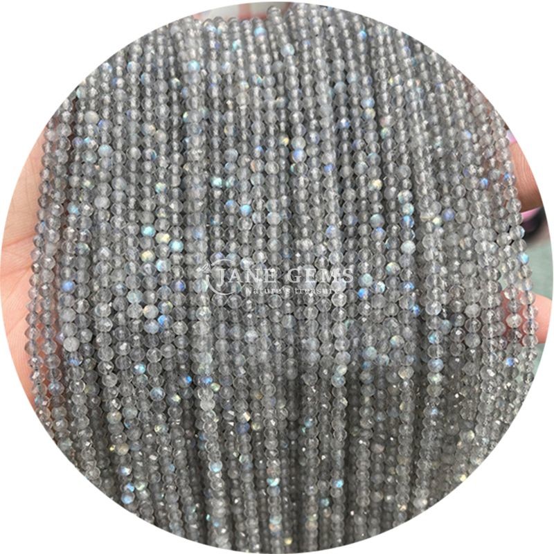 Wholesale Semi-pricious Gemstone Faceted Beads Faceted Loose Stone Bead Accessories Rose Quartz Bead Spacer for Jewelry