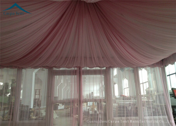 Pagoda Shape Small Marquee Tents / Wedding Party Tents With Luxury Decoration