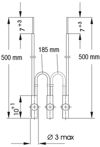 PTC Thermistors Single Thermistor with shrunk-sleeve & epoxy seal