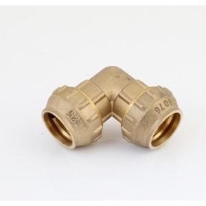Quality Good quality brass elbow compression fittings for pe pipe for sale