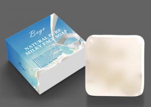 Quality Milk Goat Whitening Face Soap Deep Cleansing Natural Exfoliating Soap for sale