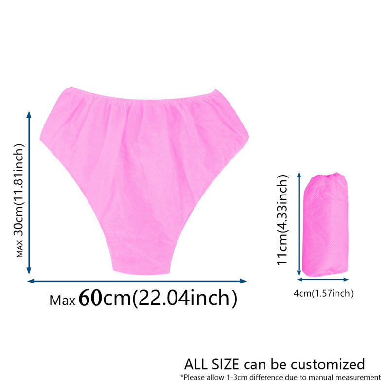 Disposable Fabric Heart Shape Strapless c String Thong Lady Panties Underwear for Women Disposable Underwear Panties Portable Cheap Women Underwear