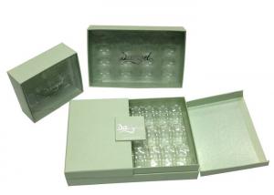 Personalised Black Cardboard Gift Boxes Handmade Magnetic Cardboard Box