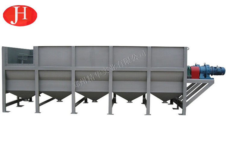 Raw Material Paddle Cleaning Washing Machine for Starch Production
