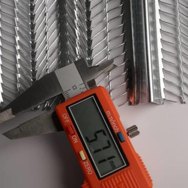Galvanized Steel High Rib Lath Fireproofing Beams Solution Self Furring Metal Rib Lath