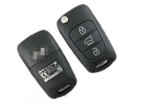 Quality Hyundai Car Remote  I10 I20 I30 Ix35 RKE-4A02 , 433mhz Car Alarm Flip Key for sale