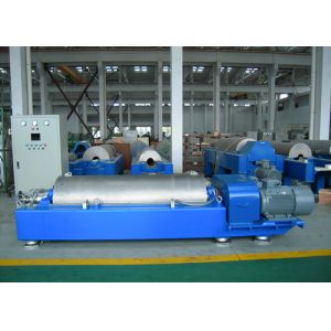 Solid Bowl Scroll Centrifuge / Horizontal Wastewater Sludge Centrifuge