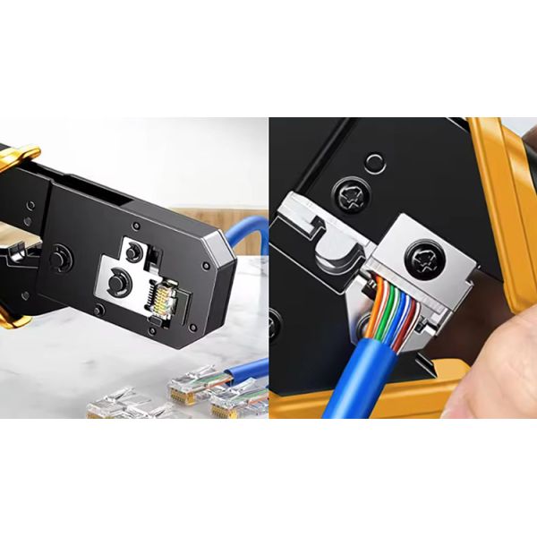 Network Cable Multi-function RJ45/RJ11 Crimping Tool (8P/6P/4P)