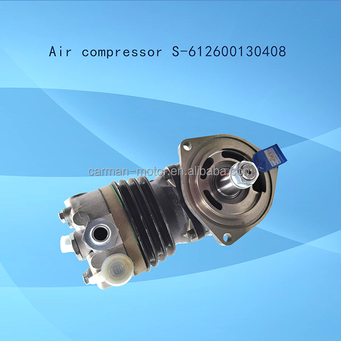 WEICHAI WP10 Engines Air Compressor Assembly 612600130408 for Original Spare Diesel Engine Part