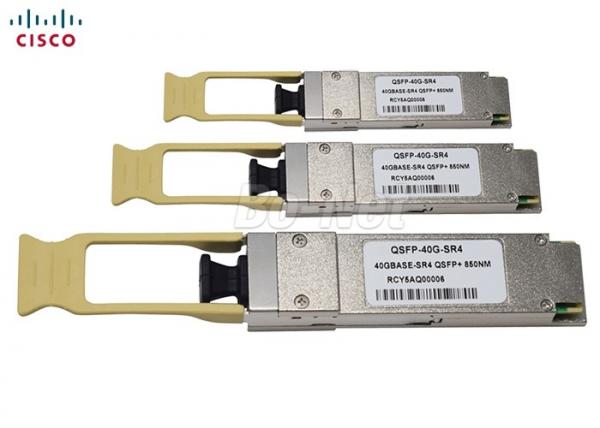 Buy QSFP+ 40G 100G LC MPO Cisco Optical Transceiver Module Compatible With Fiber Patchcord at wholesale prices