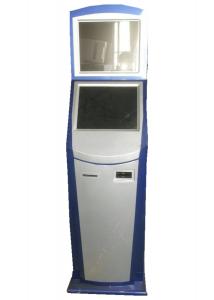 Quality CCC Dual Screen Self Service Cash Payment Kiosk Support Ticket Printer for sale