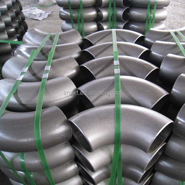Round Head Code Incoloy 625 800 Seamless Stainless Steel 45/90/180 Degree Elbow for Connecting Pipes